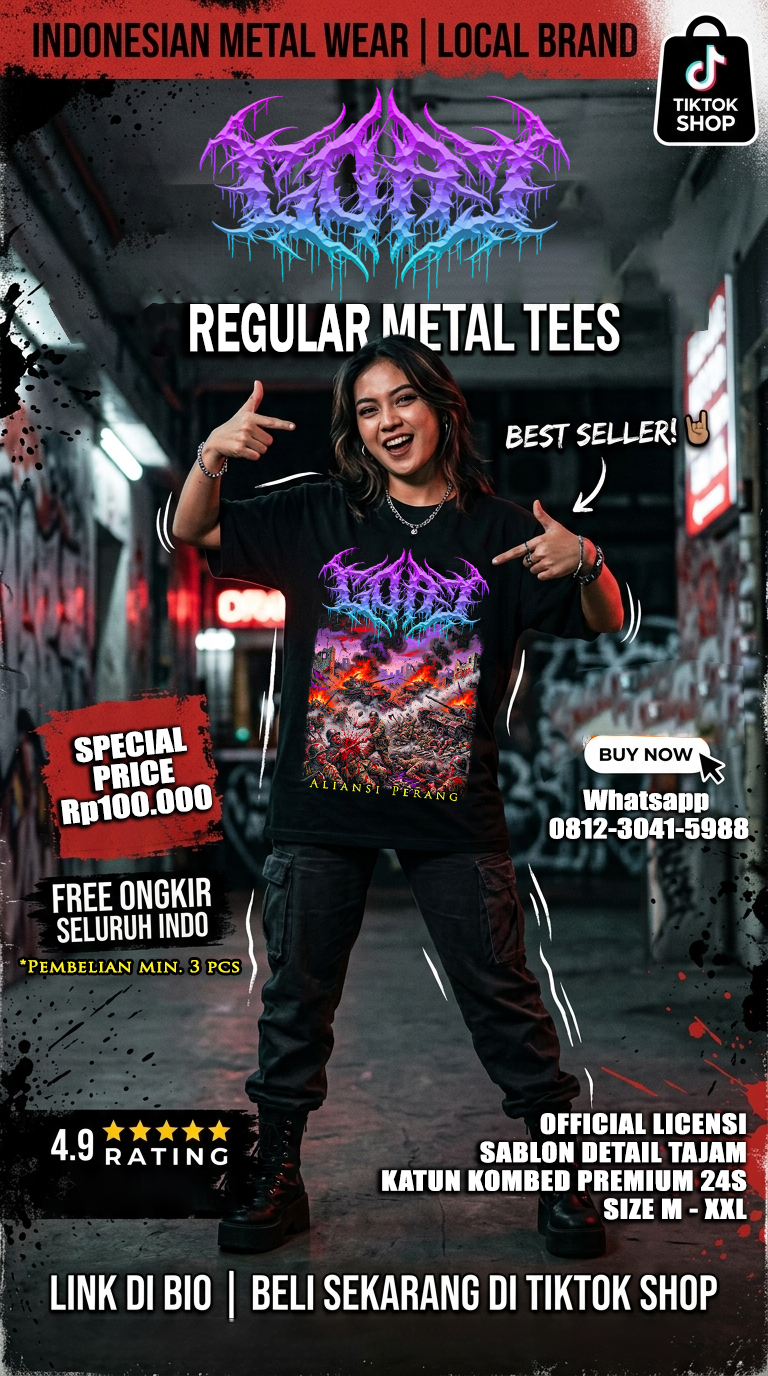 Kaos Official Band GOAT Groovy Death Metal – Aliansi Perang