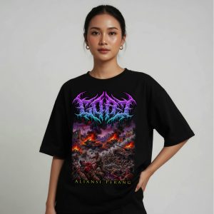 Kaos Official GOAT Groovy Death Metal Aliansi Perang